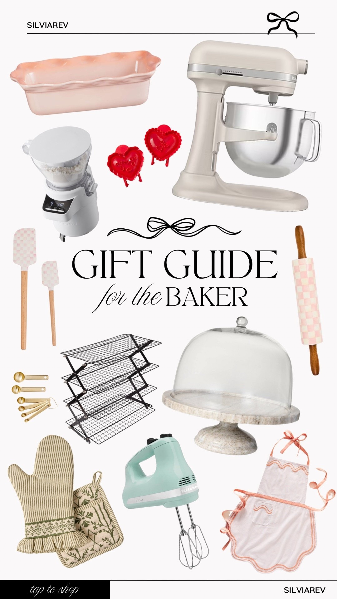Gift guide for the baker in your life! 

#GiftGuide #Baking #BakingEssentials #GiftList #GiftsForHer #Kitchenaid #MackenzieChilds #WilliamSonoma #Anthropologie #BakingFinds #BakingGadgets #Kitchen #Bakeware

#LTKGiftGuide #LTKfoodie