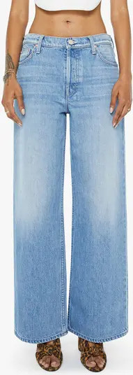 Lil Rerun Zip Sneak High Waist Wide Leg Jeans | Nordstrom