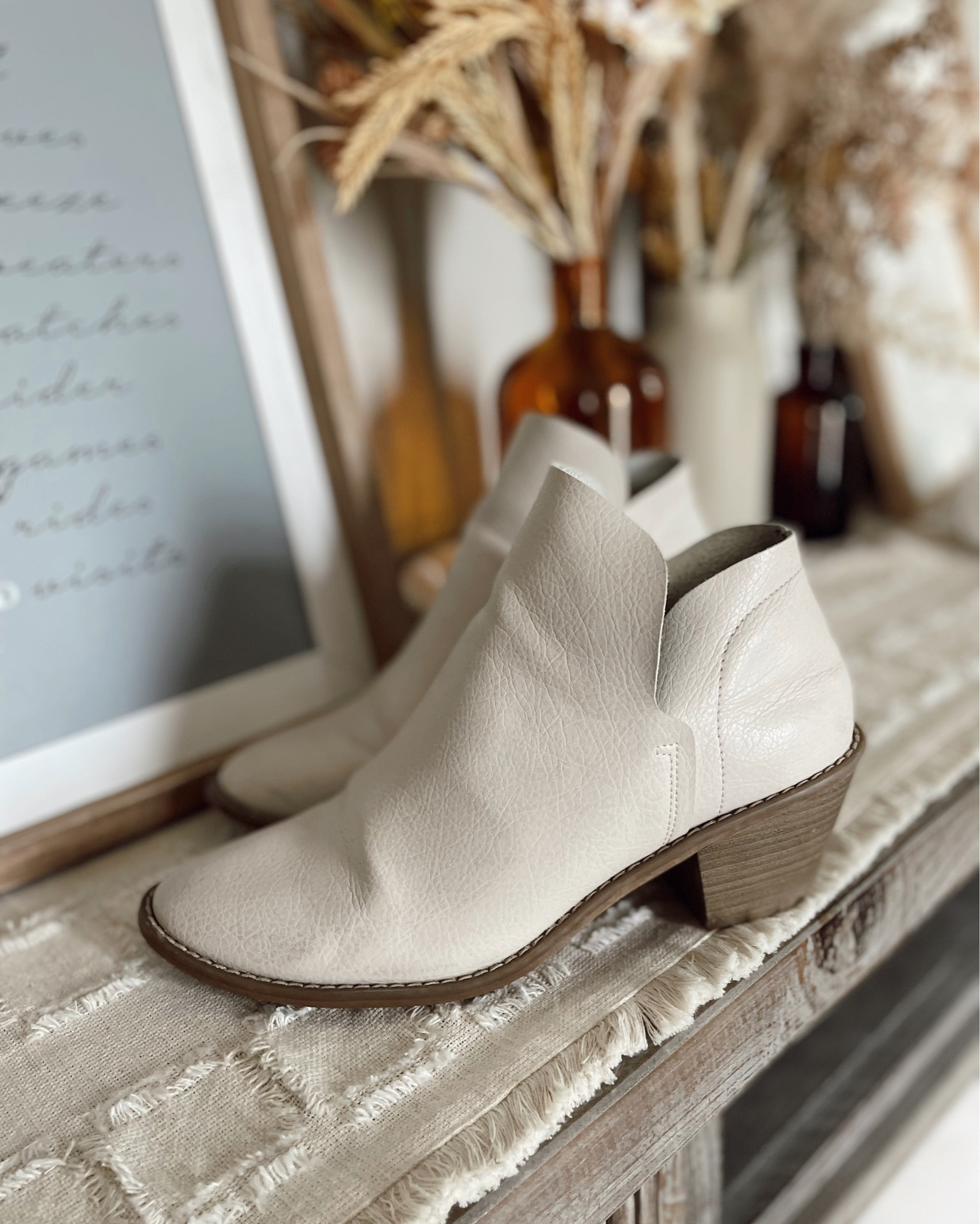 Cut out ankle boots

#LTKsalealert #LTKshoecrush #LTKSeasonal