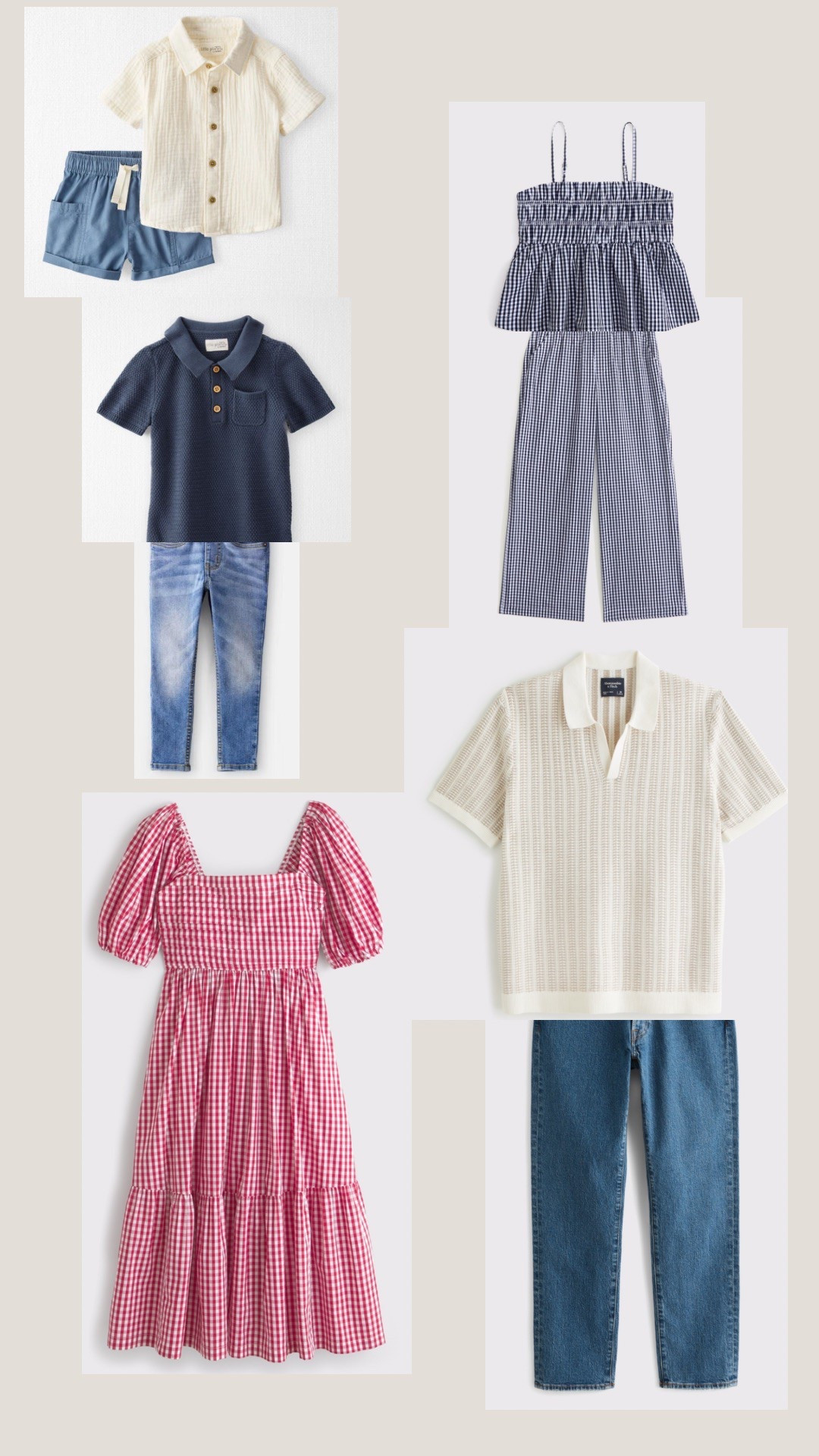 Our family spring pictures outfit board 🫶🏻

#LTKFamily #LTKKids #LTKSeasonal