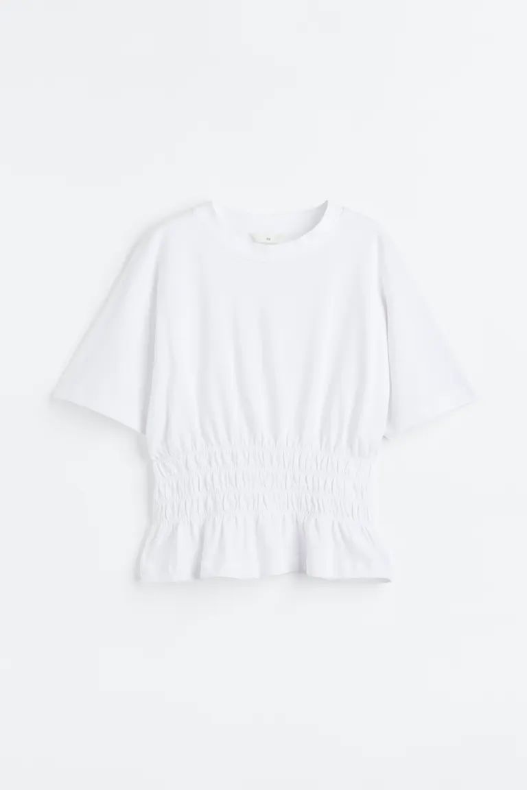 Smocked-waist Top | H&M (US + CA)