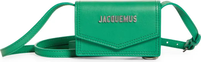 Small Le Porte Azur Leather Crossbody Bag | Nordstrom