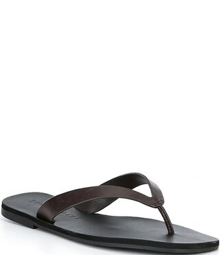 Gianni Bini Steffan Leather Thong Sandals | Dillard's | Dillard's