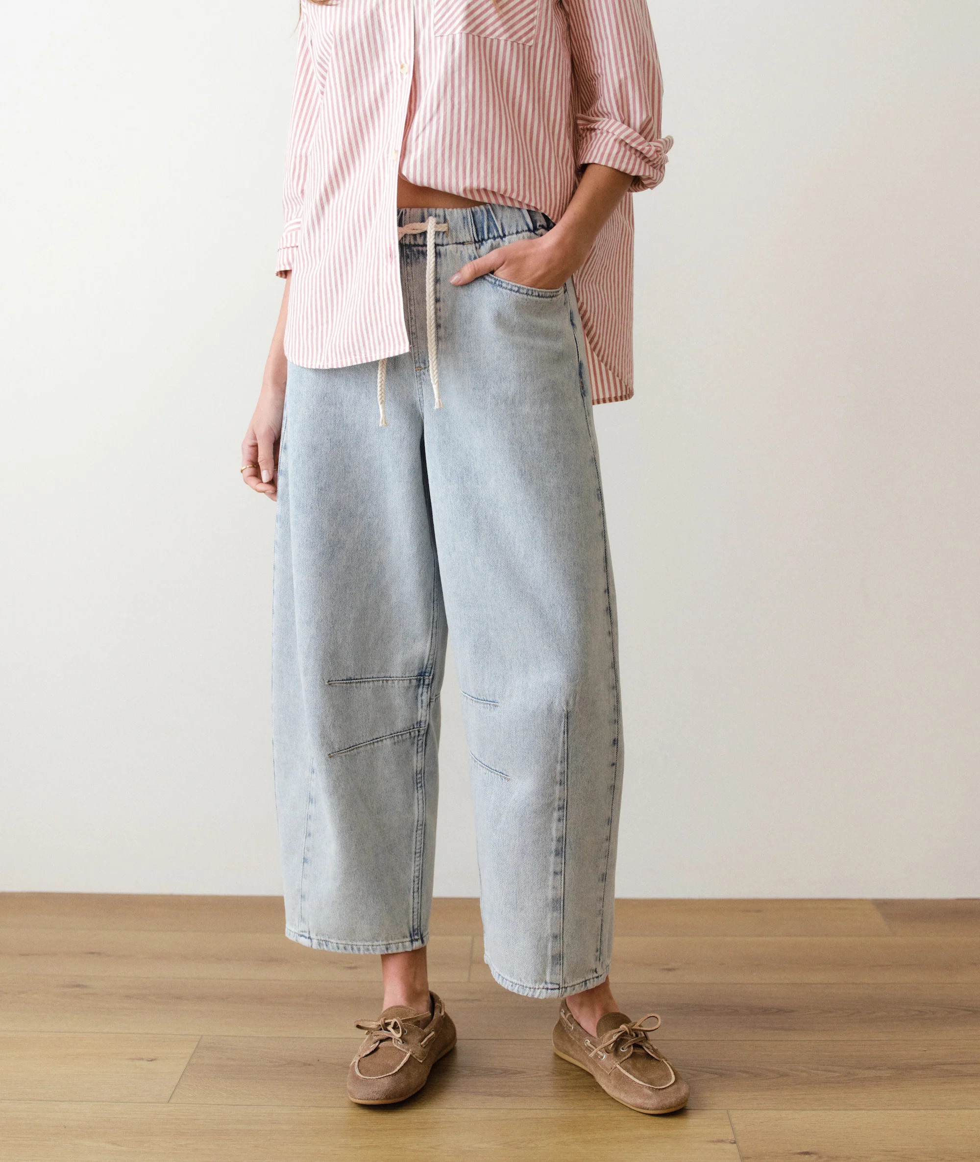 Ella Barrel Leg Pant | Marine Layer