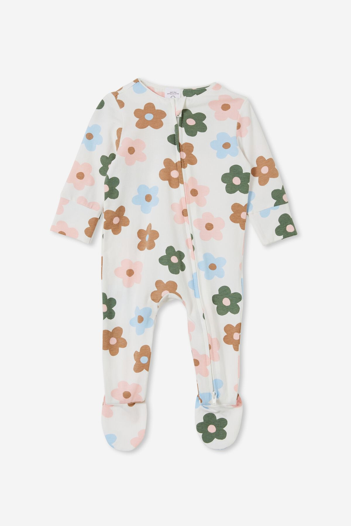 The Long Sleeve Zip Romper Usa | Cotton On (US)