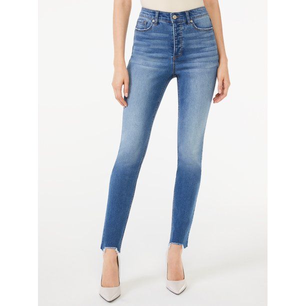 Scoop Women's Essential Skinny Jeans - Walmart.com | Walmart (US)
