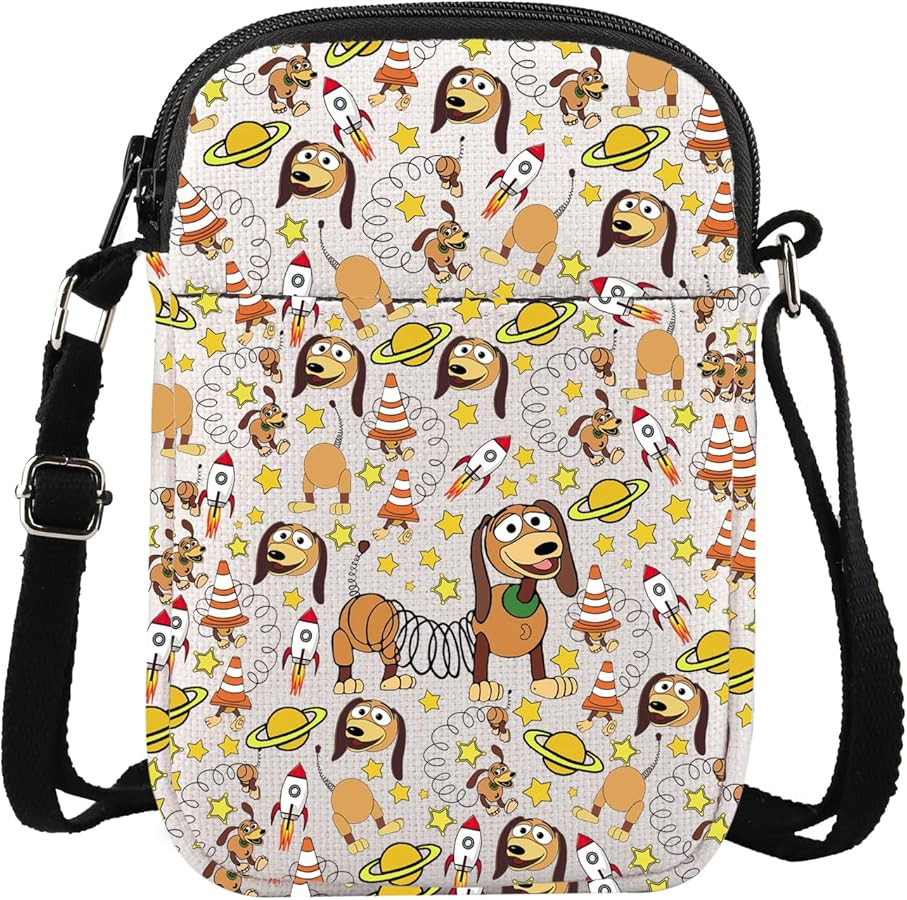 G2TUP Cartoon Dog Crossbody Bag Cartoon Dog Lover Gifts Cartoon Movie Shoulder Bag | Amazon (US)