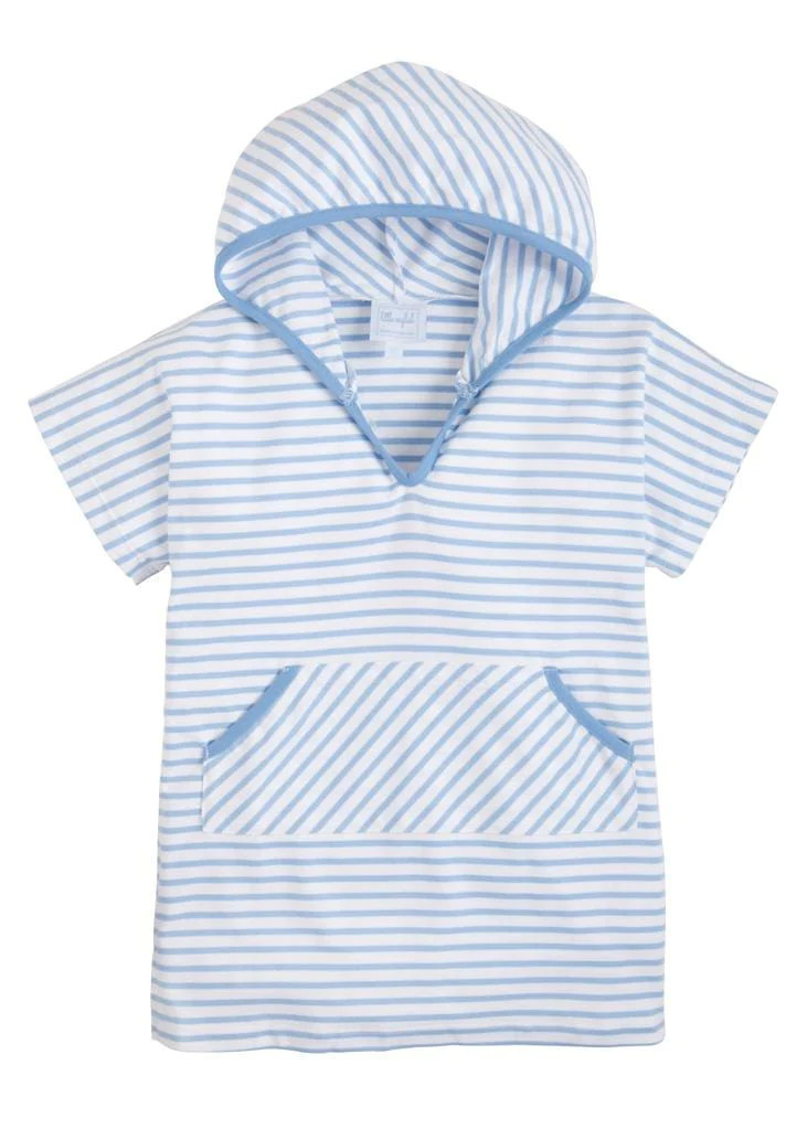 Boys Beach Popover - Light Blue | Little English