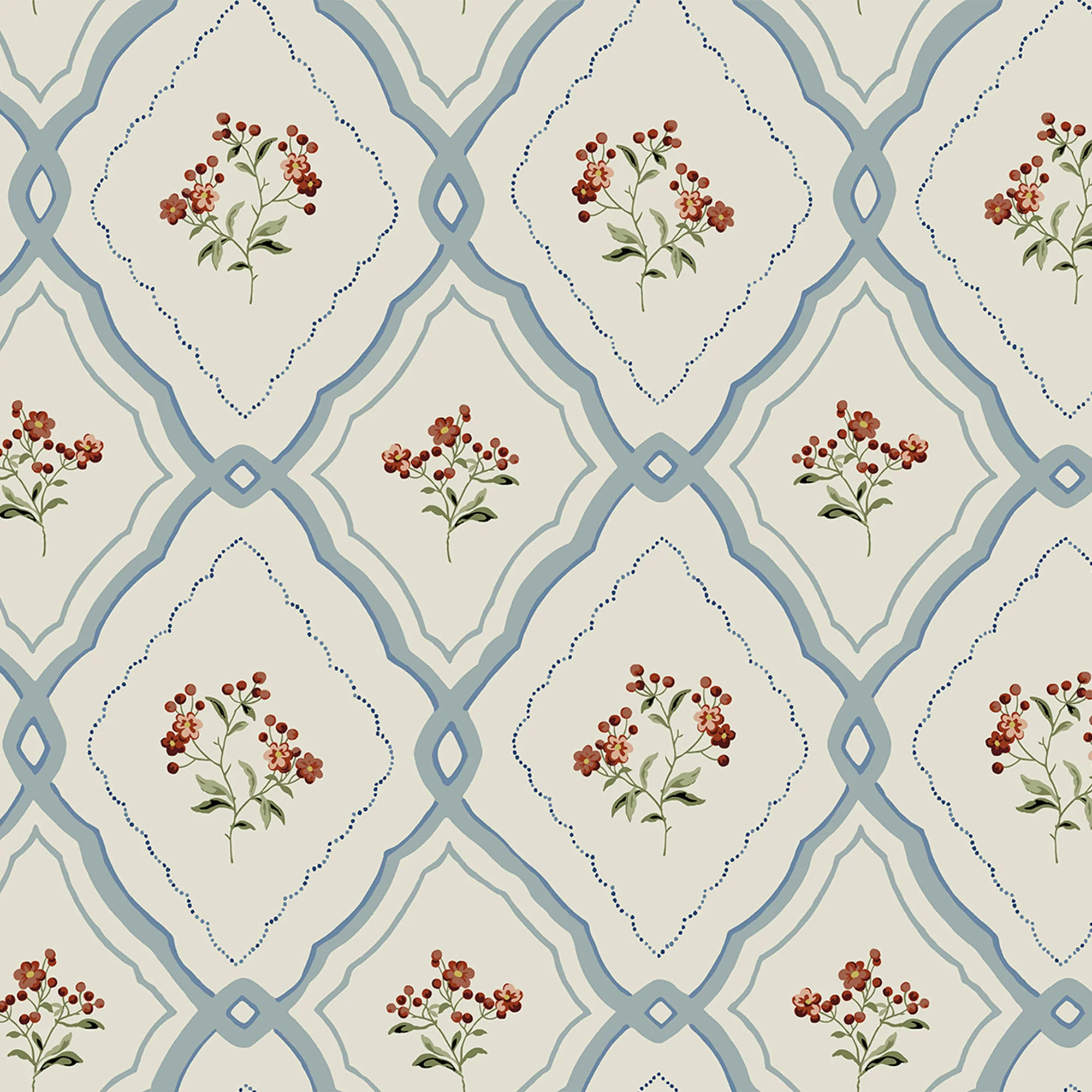 Pinford Trellis Wallpaper | 2Modern (US)