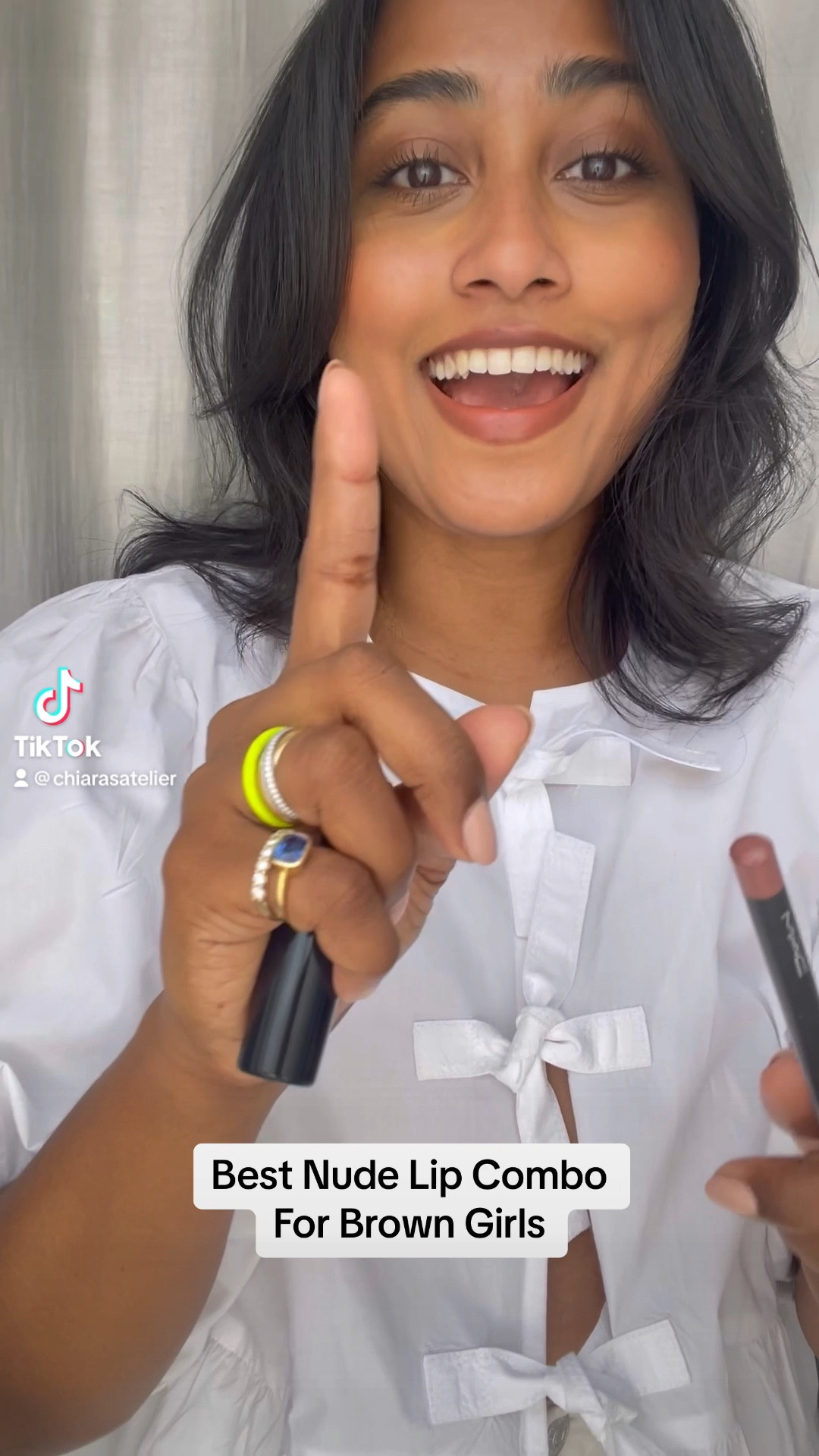 Mac spice, Mac cork, Mac posh pit
Best nude lip combo 

#LTKeurope #LTKbeauty