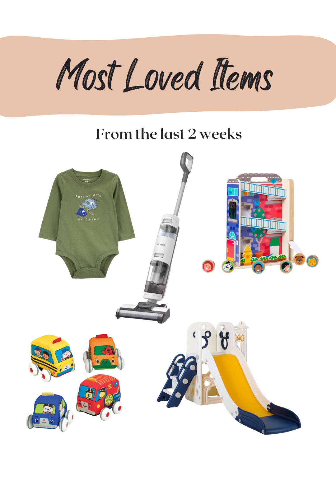 The most loved items from the last 2 weeks - toddler playground, toddler onesie, toddler toy, toddler cars, toddler play

#LTKFamily #LTKBaby #LTKKids