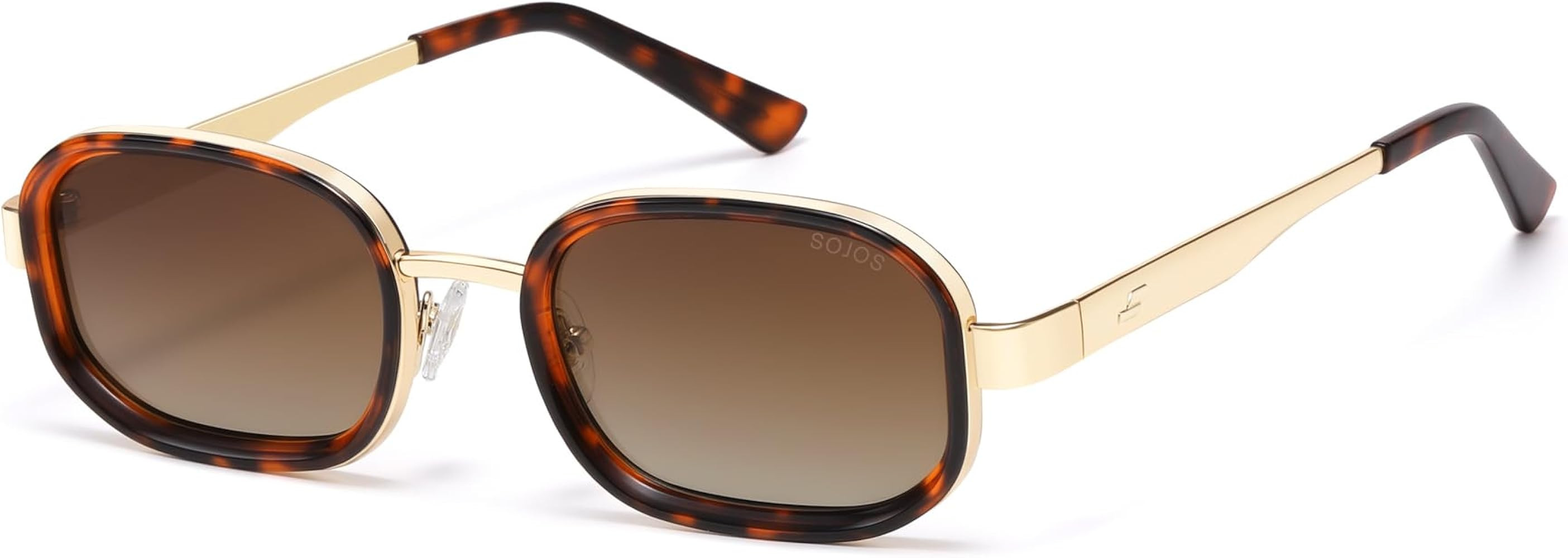 SOJOS Trendy Rectangle Polarized Sunglasses for Women Men,Retro Square Shades Chic Sun Glasses SJ... | Amazon (US)