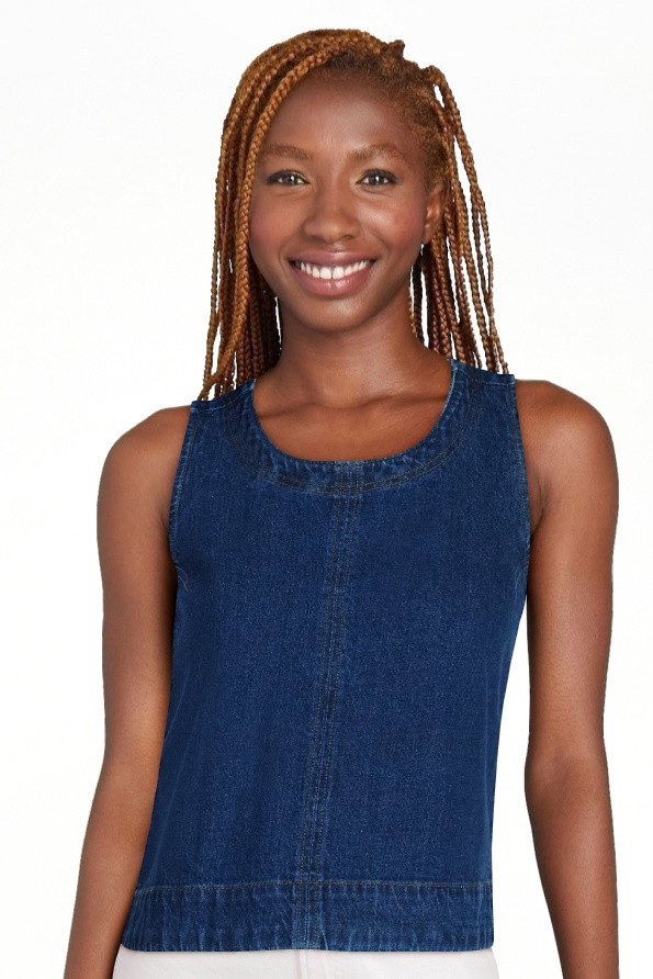 Free Assembly Women's Sleeveless Cropped Top, Sizes XS-XXL | Walmart (US)