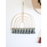 Sage Green Rainbow Macrame | Boho Decor | Etsy (US)