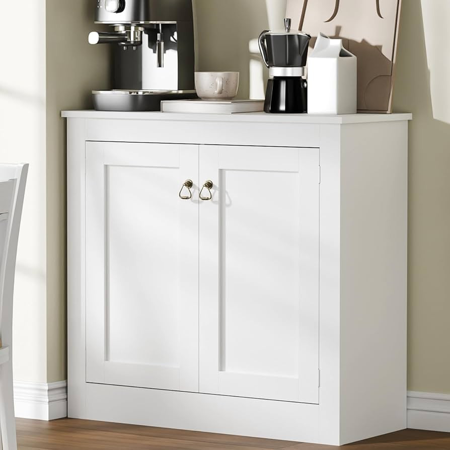 Cozy Castle Buffet Cabinet with Storage - Kitchen Storage Cabinet Wood Console Table Coffee Bar A... | Amazon (US)