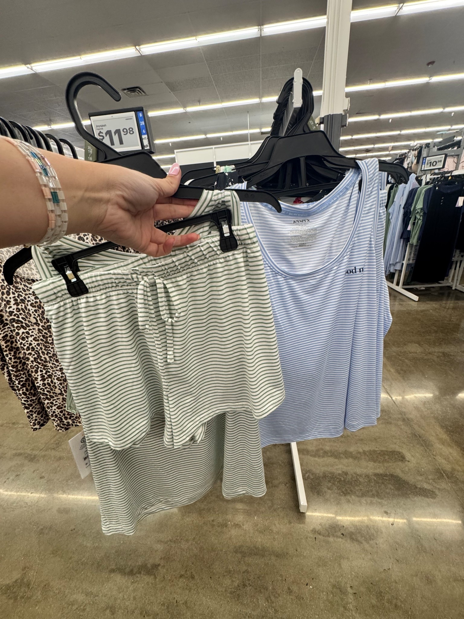 This WalMart brand is my absolute favorite! I have been getting myself JoySpun pjs for years!  I definitely suggest asking for them for Mother’s Day! 