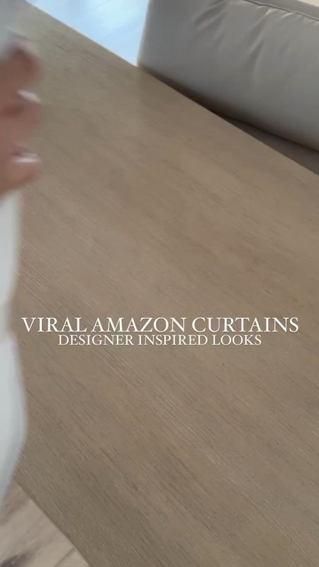 Amazon Viral Curtains

#amazonhome #homedecorfinds #amazonfinds #homedecor #interiordesign #LTK 

#LTKStyleTip #LTKHome #LTKVideo