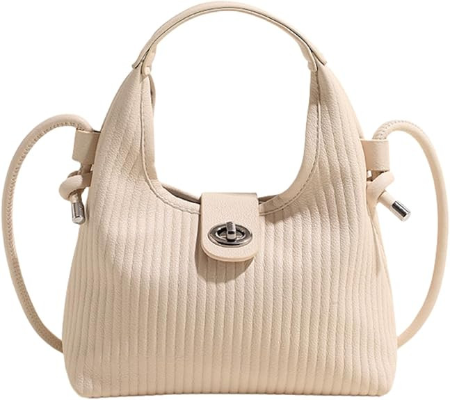 Crossbody Bags for Women,Trendy Mini Square Bag- Comfortable Handle, Lock Closure, Large Capacity... | Amazon (US)