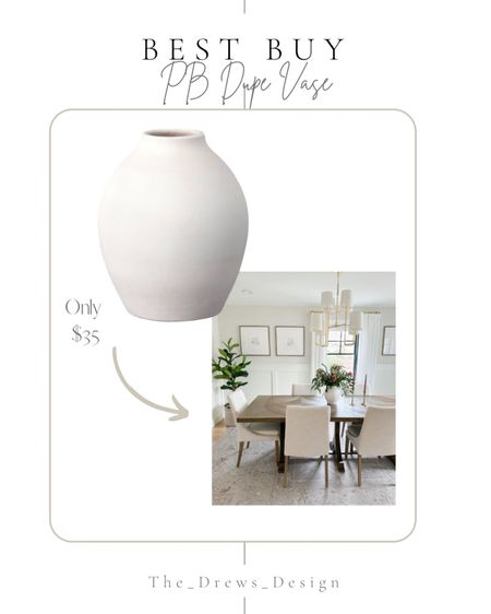 The best $35 pottery barn dupe white vase. Water tight and so pretty! Home decor, Target find 

#LTKstyletip #LTKFind #LTKhome