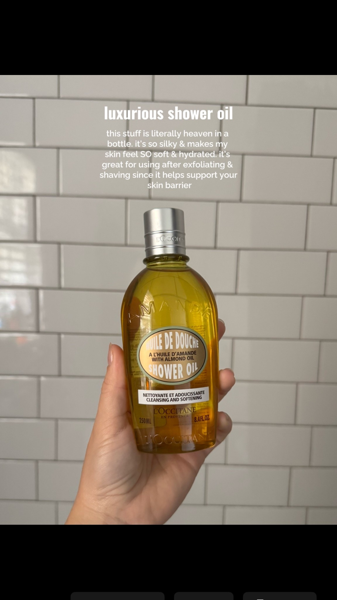 the BEST shower oil i’ve ever tried <3

@Sephora 

#LTKselfcare