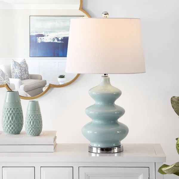 Safavieh 27.5" Light Blue Standard Lamp | Wayfair North America