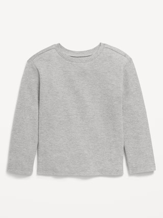 Long-Sleeve Thermal-Knit T-Shirt for Toddler Boys | Old Navy (US)