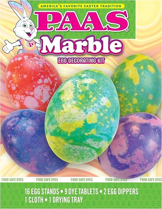 PAAS Marble Easter Egg Decorating Kit - America's Favorite Easter Tradition | Amazon (US)