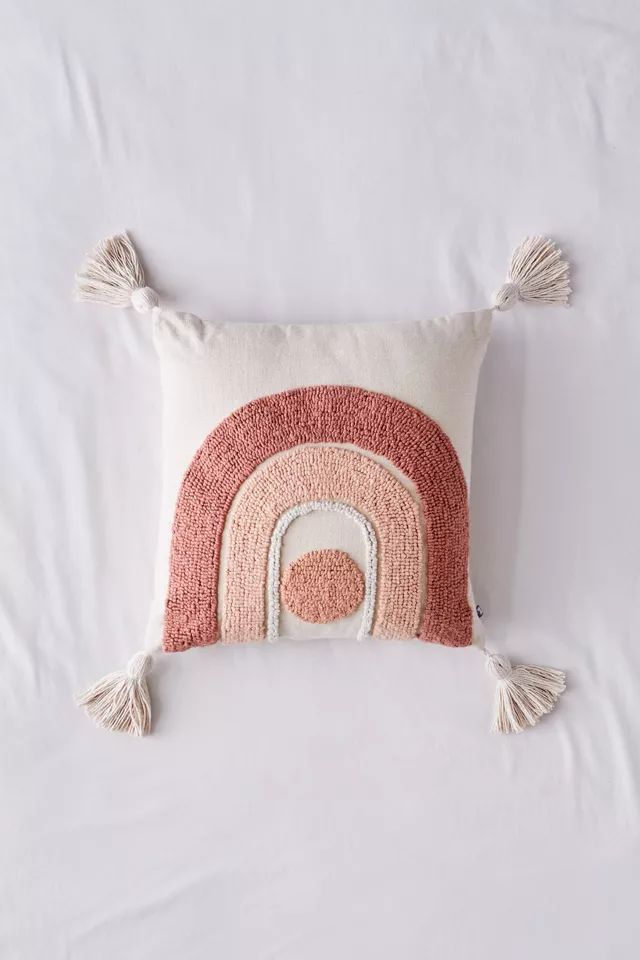 Arch Tufted Throw Pillow | Urban Outfitters (US and RoW)