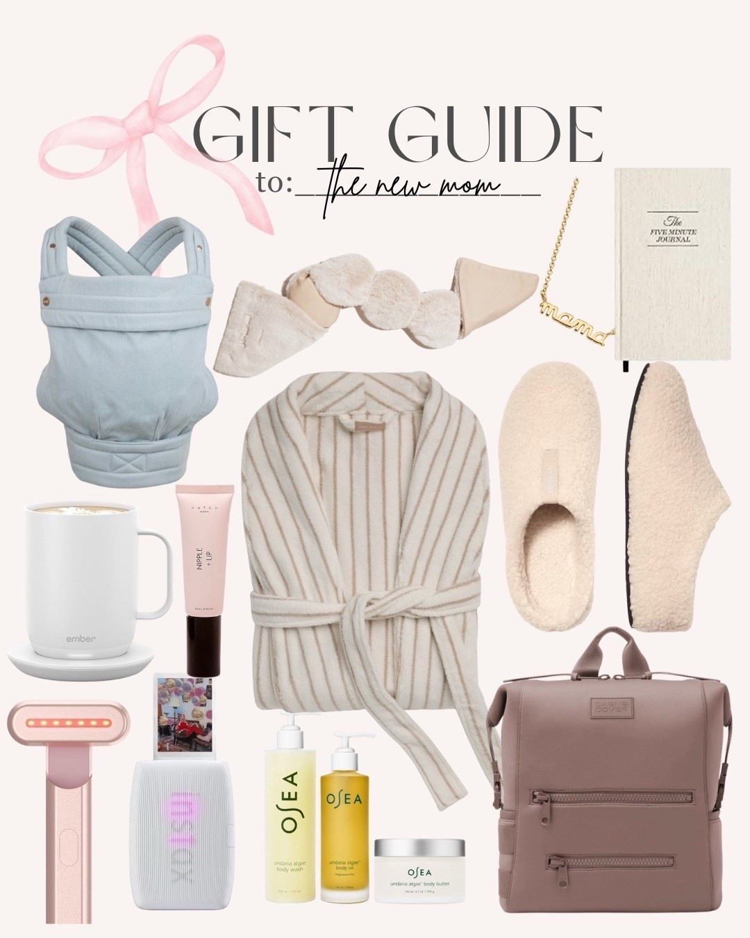 Gift guide 🎁 for the new mom

New mom | gift guide | first time mom | newborn | gifts for her | postpartum | pregnancy 

Follow my LTK @ashgarzastyle on the @shop.LTK app to view this post and get my exclusive app-only 

#LTKmomlife #LTKHoliday #LTKGiftGuide