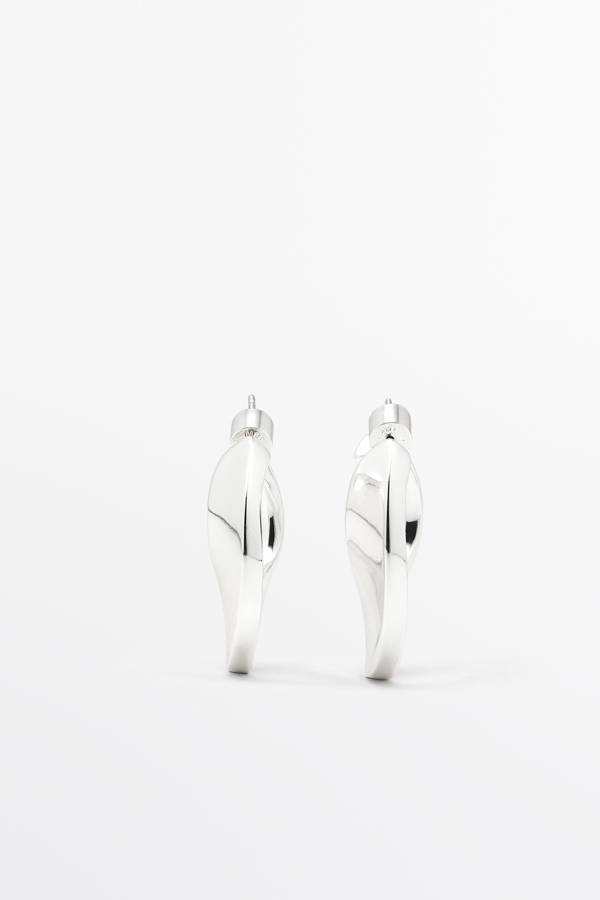 Hoop earrings | Massimo Dutti UK