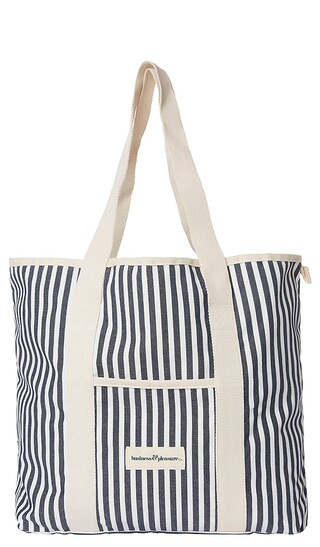 The Beach Bag in Laurens Navy Stripe | Revolve Clothing (Global)