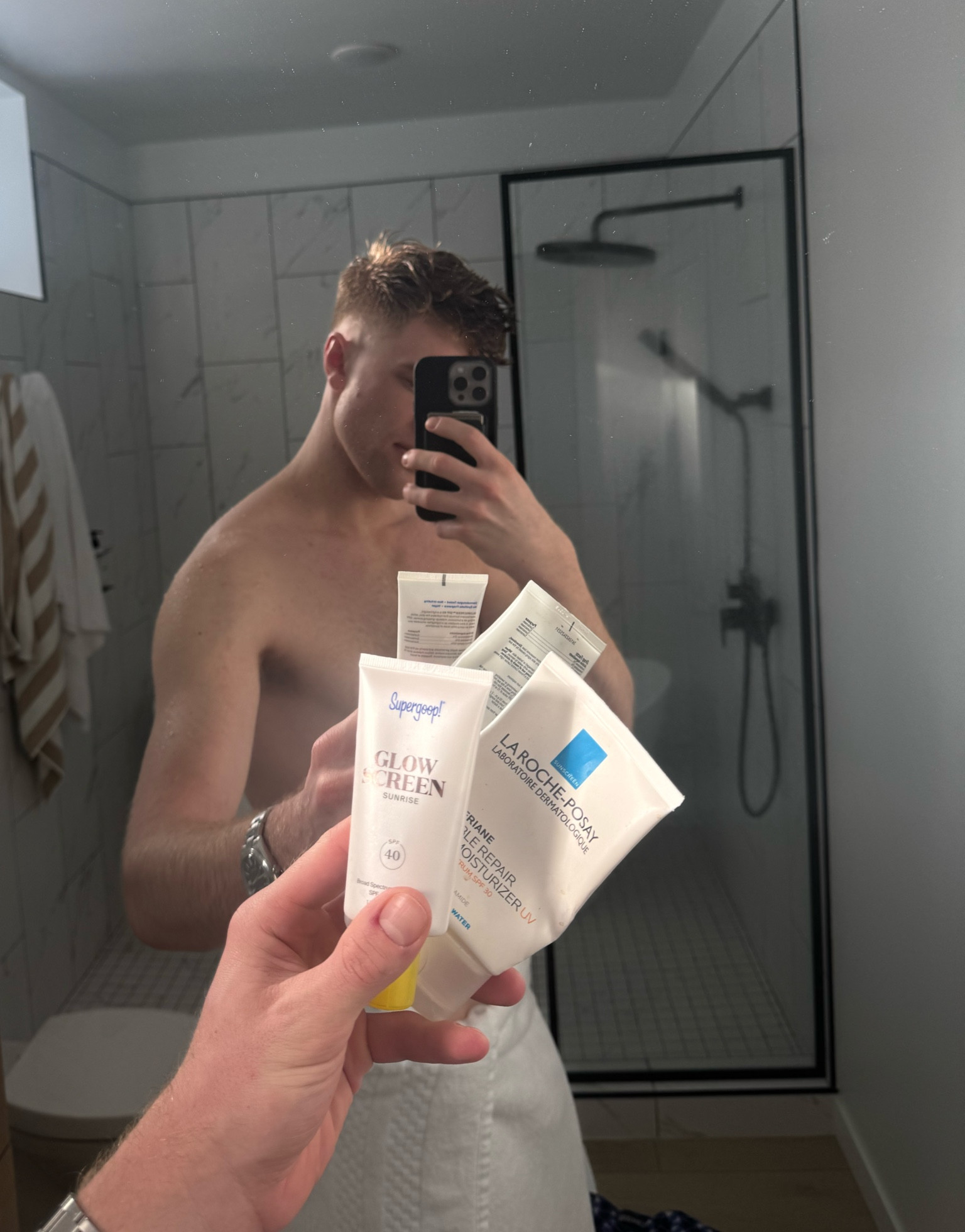 Skincare face products 