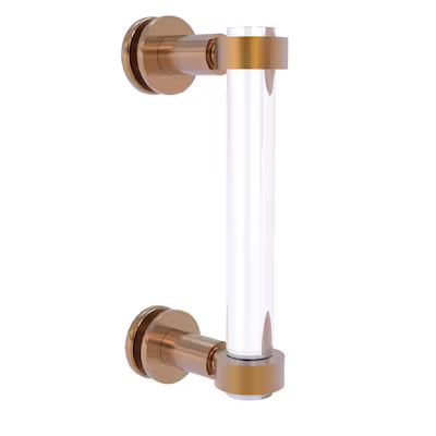 Allied Brass Clearview Collection 8-in Single Side Shower Door Pull in Brushed Bronze Lowes.com | Lowe's