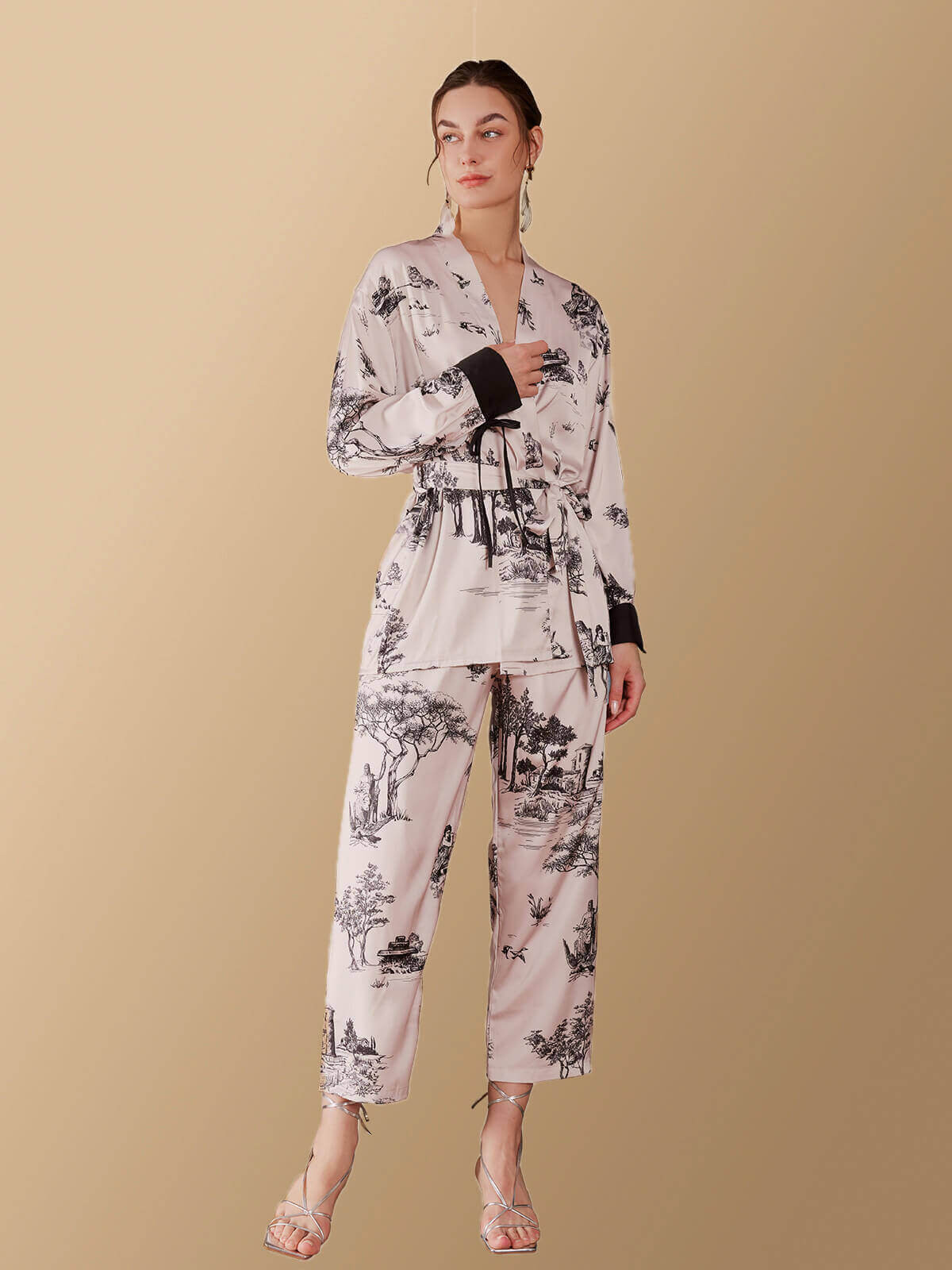 Ink Pajama Set 3 Pcs | ulivary