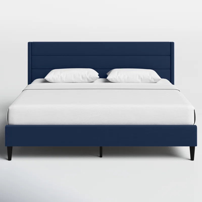 Scarlett Upholstered Wingback Bed | Wayfair North America