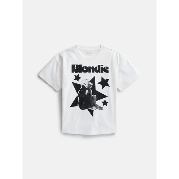 Weekend Academy Blondie Girls Graphic Tee with Short Sleeves, Sizes 4-18 | Walmart (US)