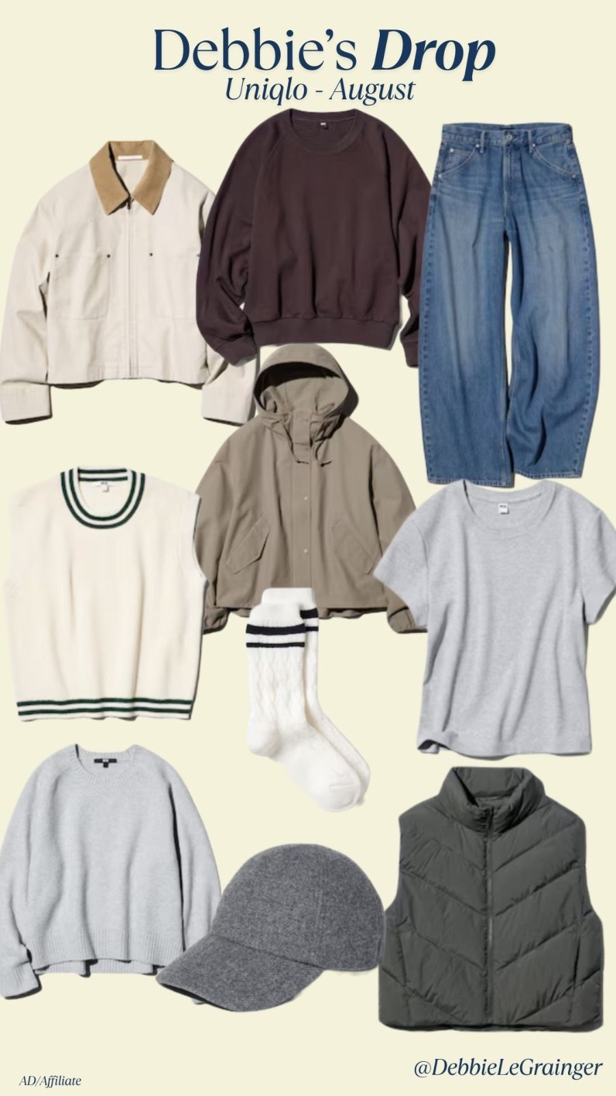 A few of my top picks for basics and lightweight coats and transitional pieces from Uniqlo this month! 

#LTKeurope #LTKautumn #LTKuk