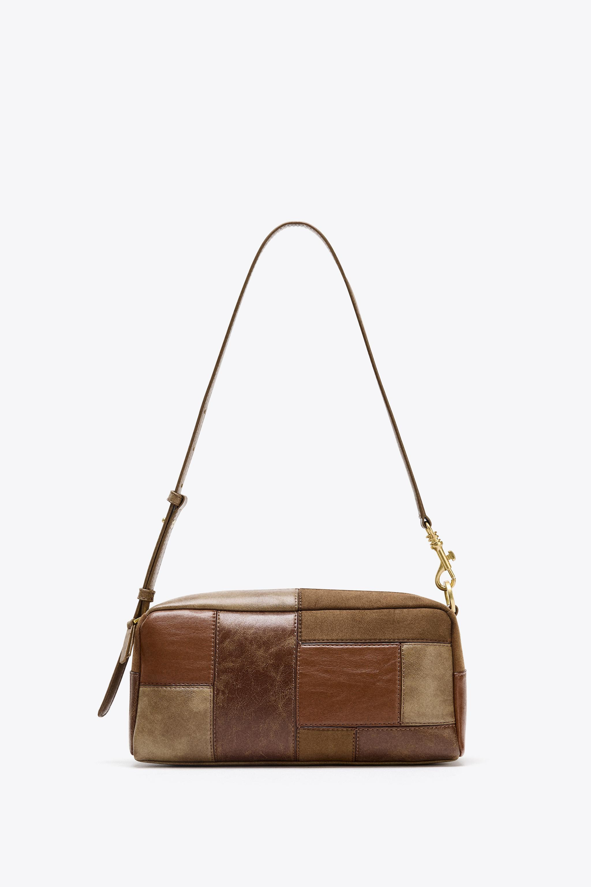 PATCHWORK SHOULDER BAG | Zara UK