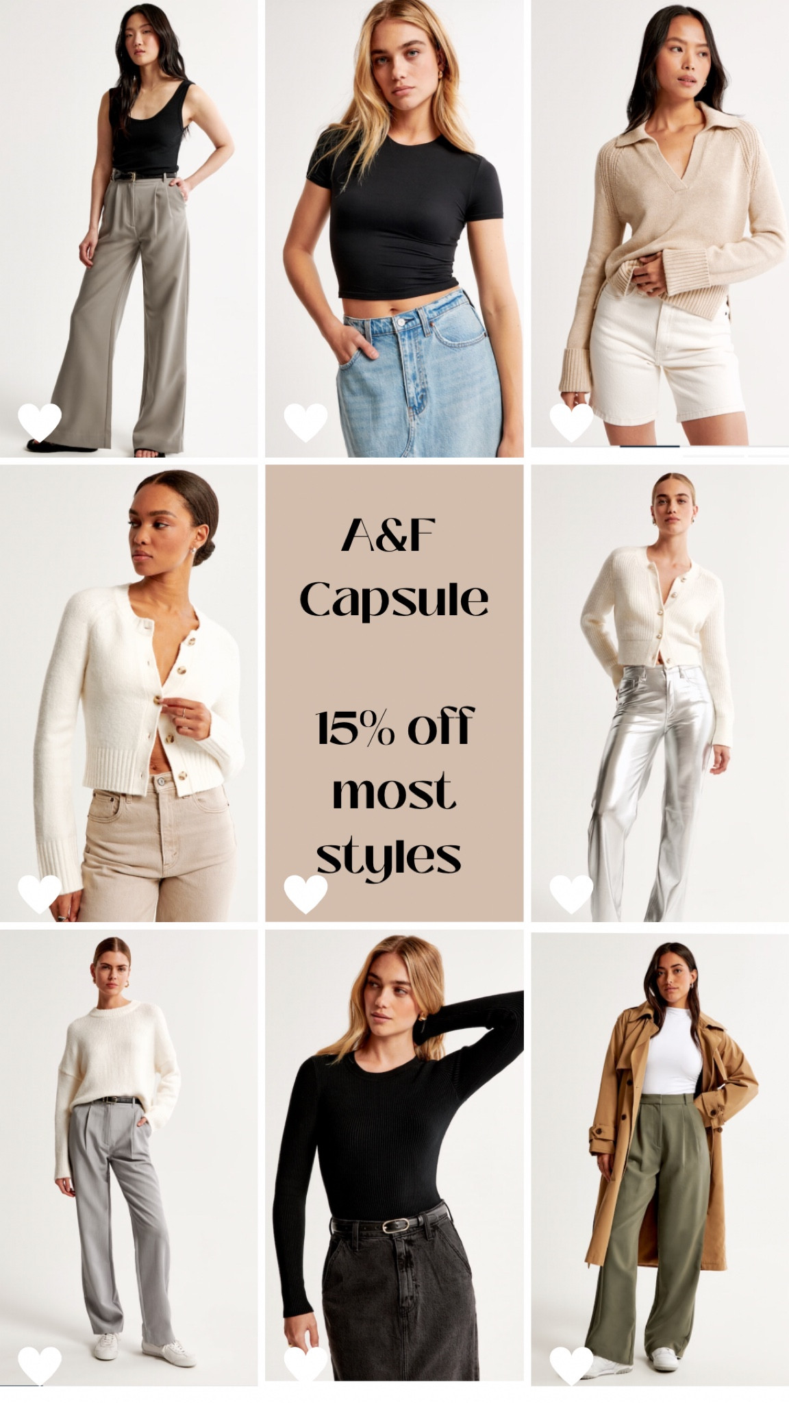 Another abercrombie sale just in time for fall 🤍

capsule / fall / work / causal

#LTKsalealert #LTKworkwear #LTKstyletip