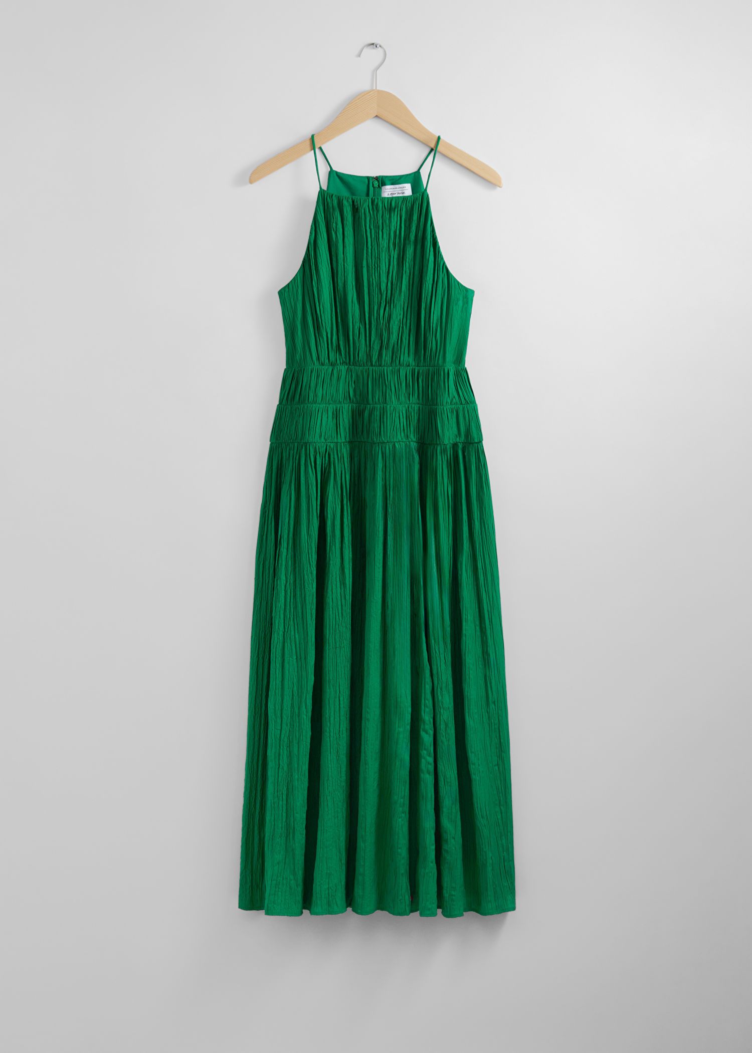 Shirred Sleeveless Midi Dress | & Other Stories US