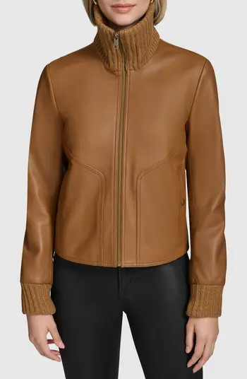 Andrew Marc Beatrix Leather Jacket | Nordstrom | Nordstrom