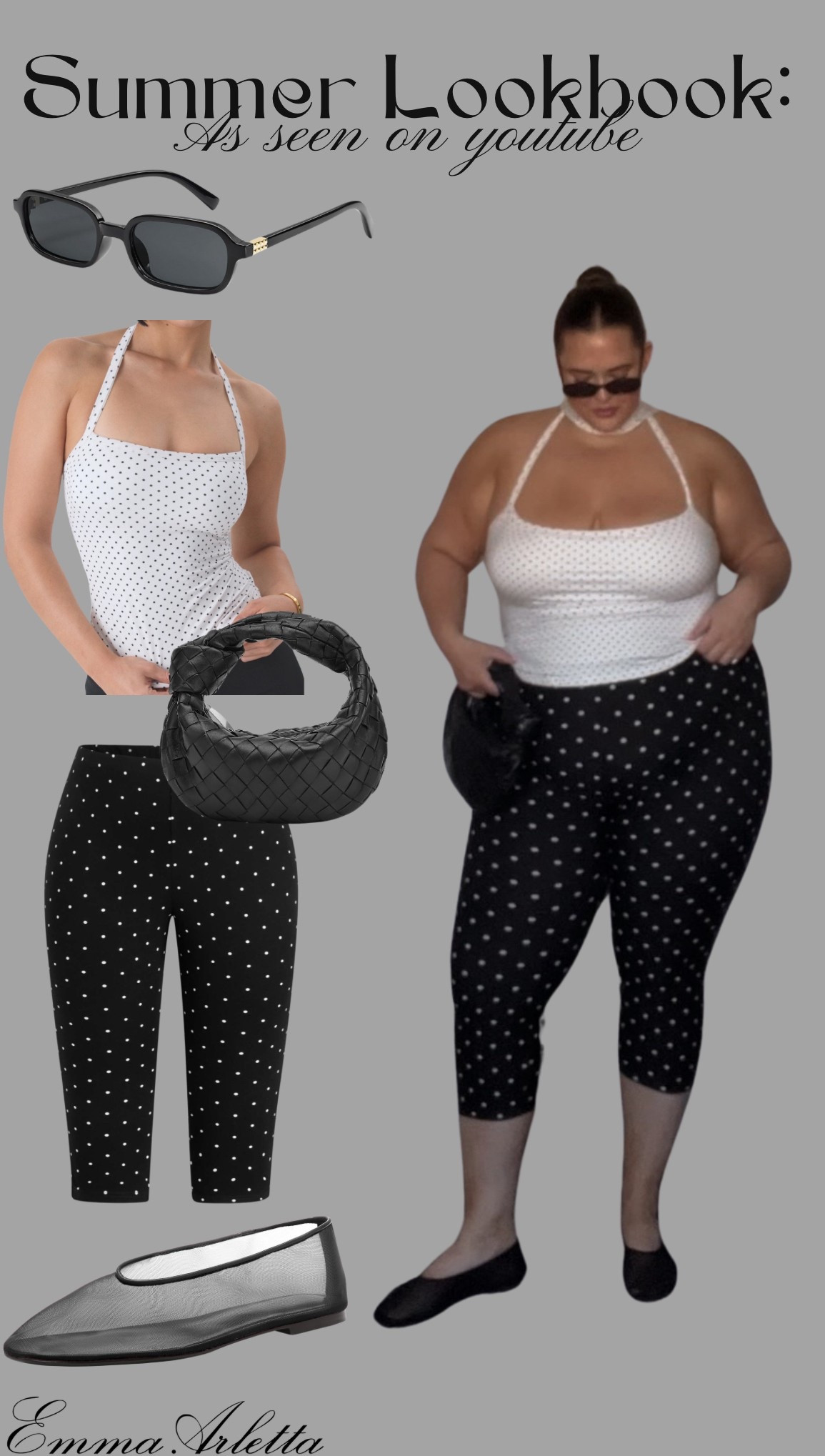 Summer lookbook: as seen on YouTube ✍🏼

Summer outfit, summer style, polka dots, capris, flats, curvy outfit, chic outfit 

#LTKSummerEdit #LTKStyleTip #LTKPlusSize