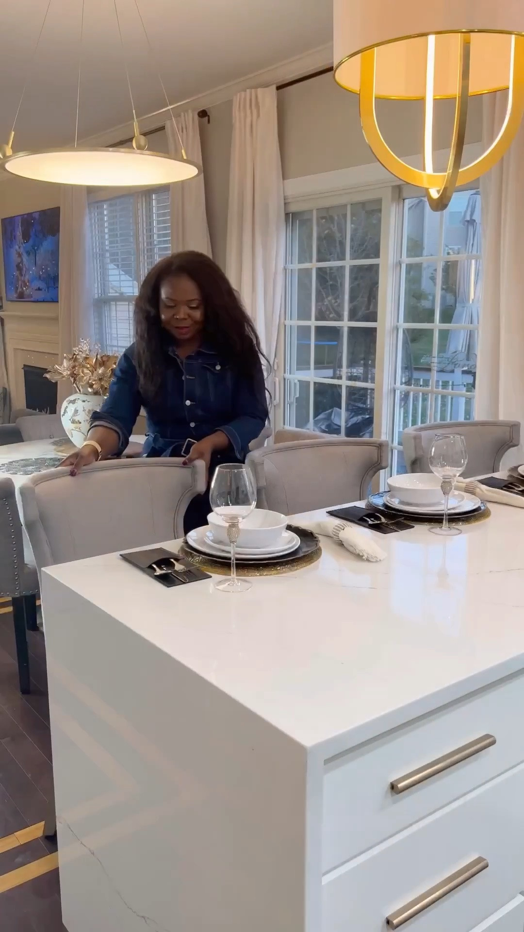These counter height barstools are one of my favorites! I love using my kitchen island for an easy meal or extra seating when family or friends are here

#LTKHome #LTKSaleAlert