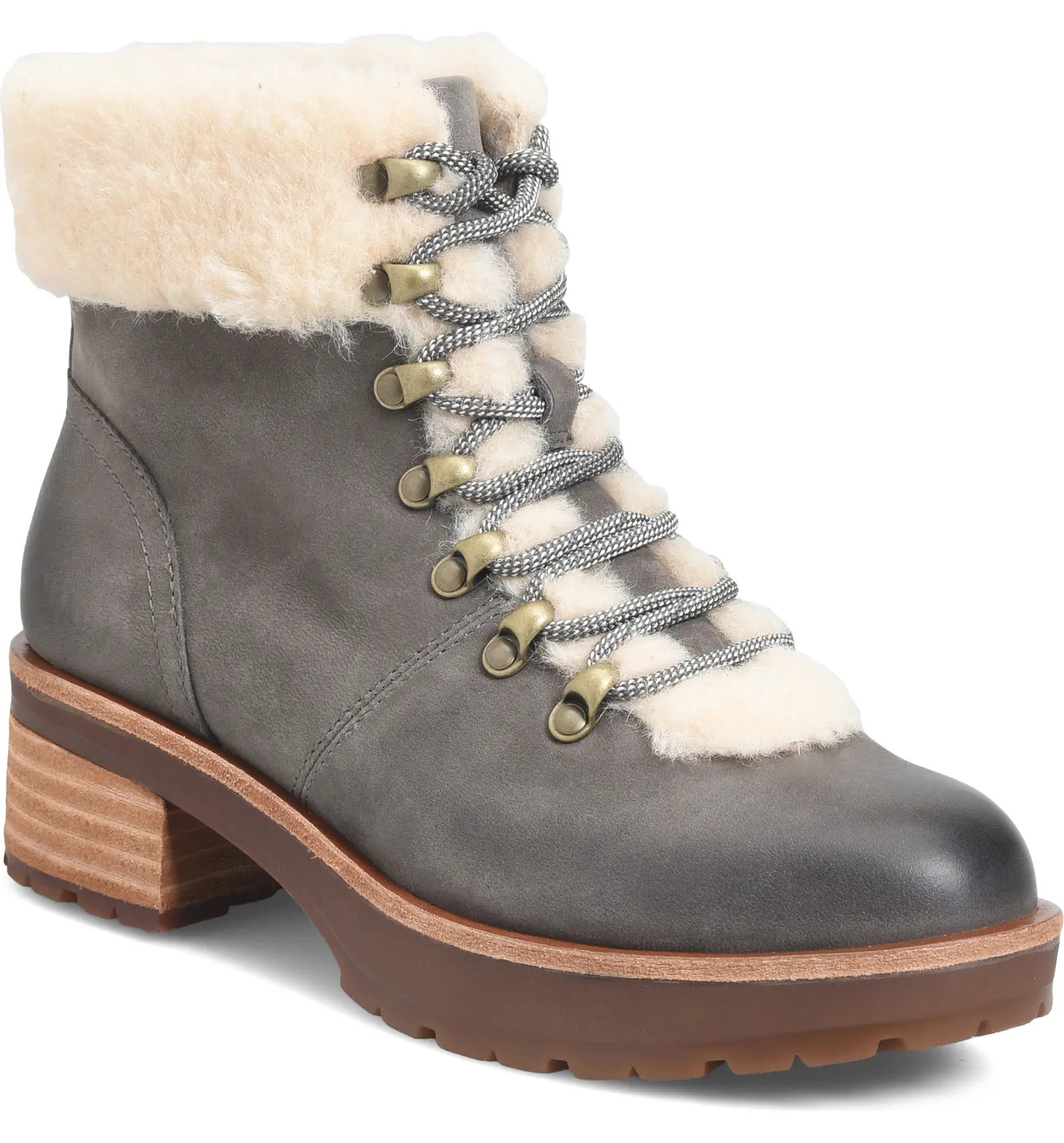 Winslet Genuine Shearling Trim Bootie (Women) | Nordstrom