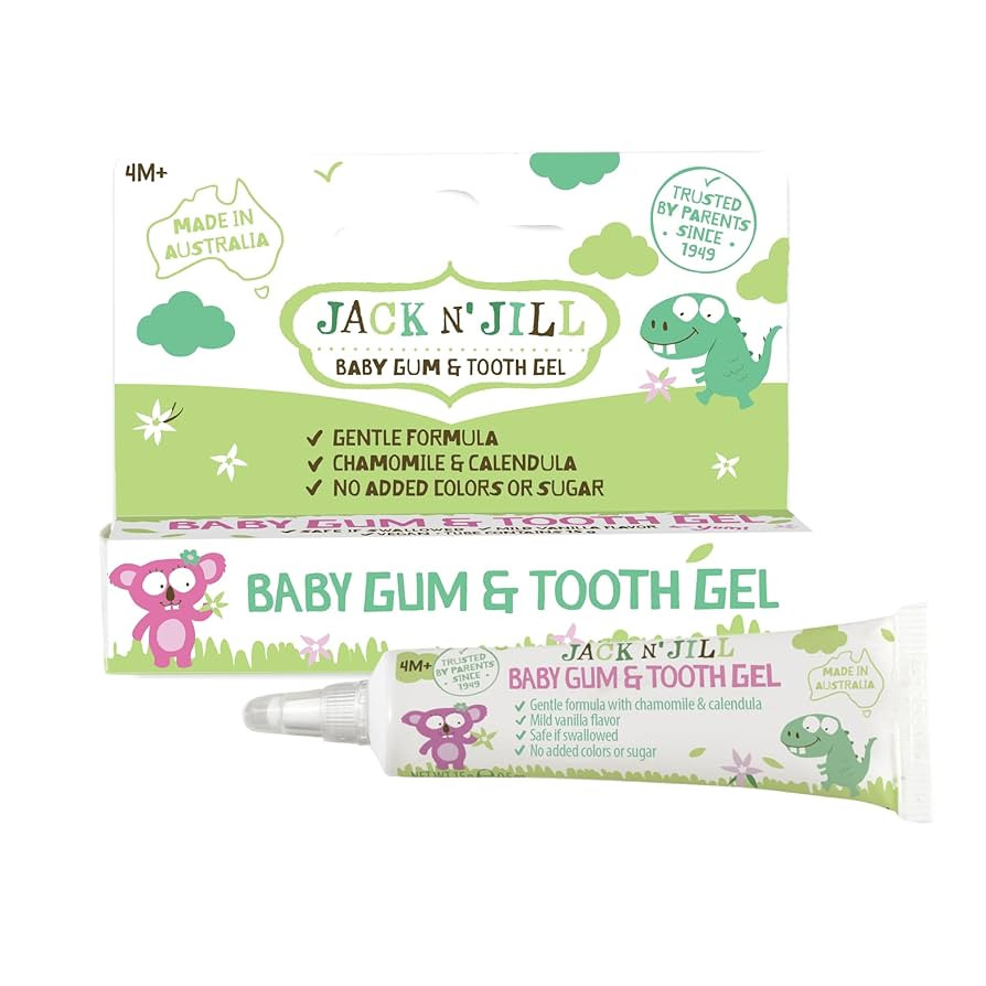 Jack N' Jill Baby Gum and Tooth Gel - Natural Teething Relief Gel for Babies, Gentle Formula with... | Amazon (US)