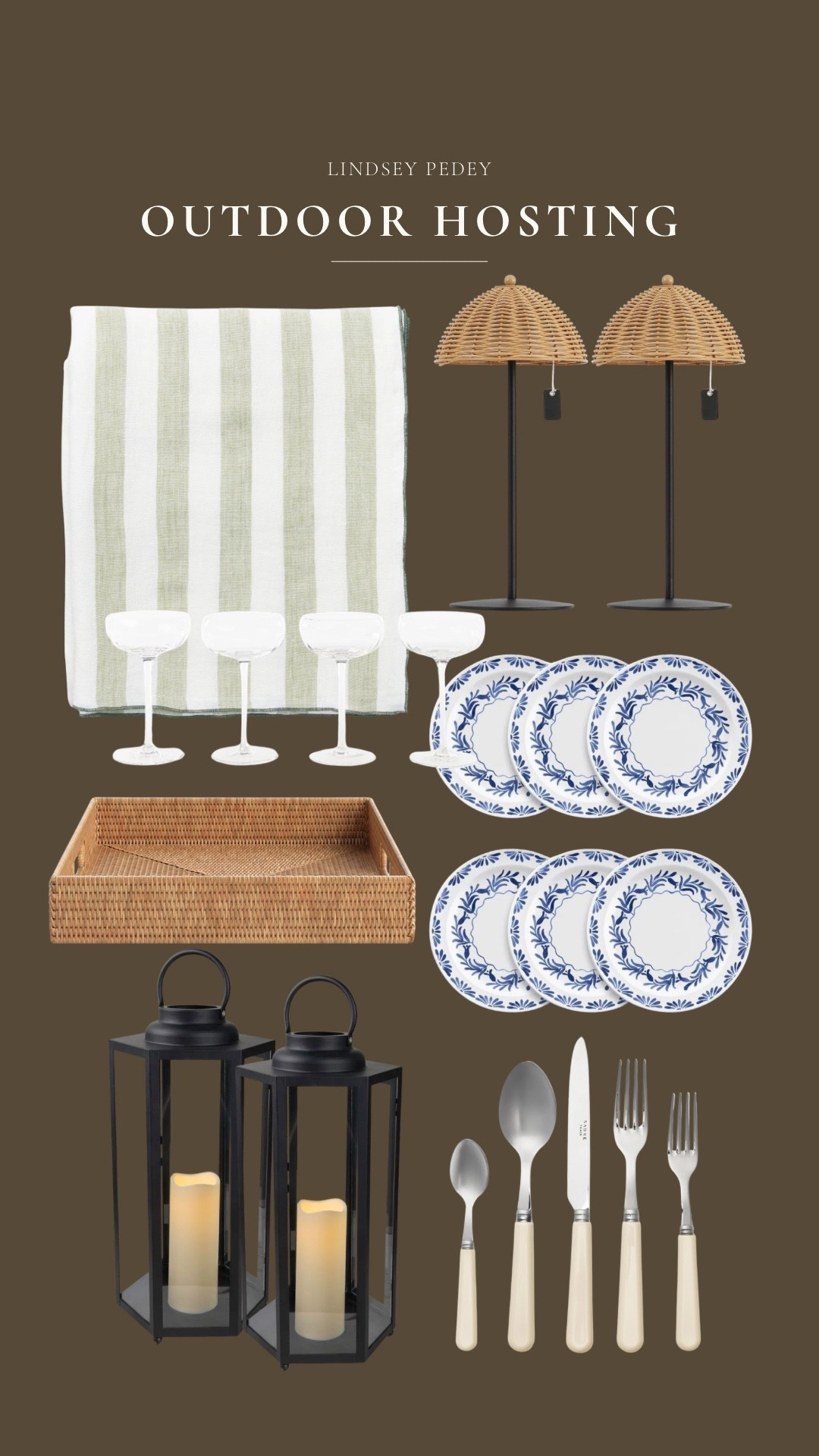 Outdoor hosting essentials ☀️

Outdoor dining, melamine, outdoor inspo, patio, tablecloth, summer, lantern

#LTKHome #LTKSeasonal
