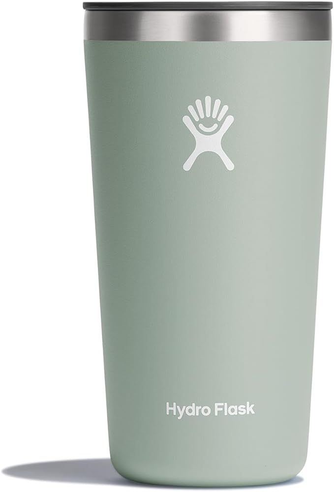 Hydro Flask All Around Stainless Steel Tumbler with Lid and Double-Wall Vacuum Insulation | Amazon (US)