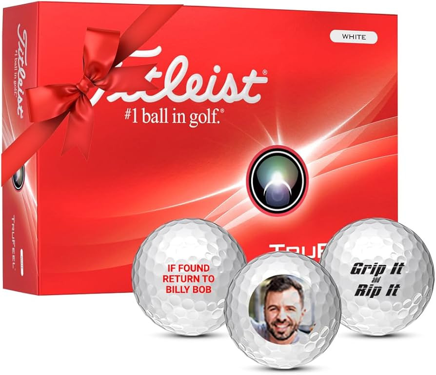 Titleist TruFeel Custom Golf Balls | Logo Golf Balls | Amazon (US)