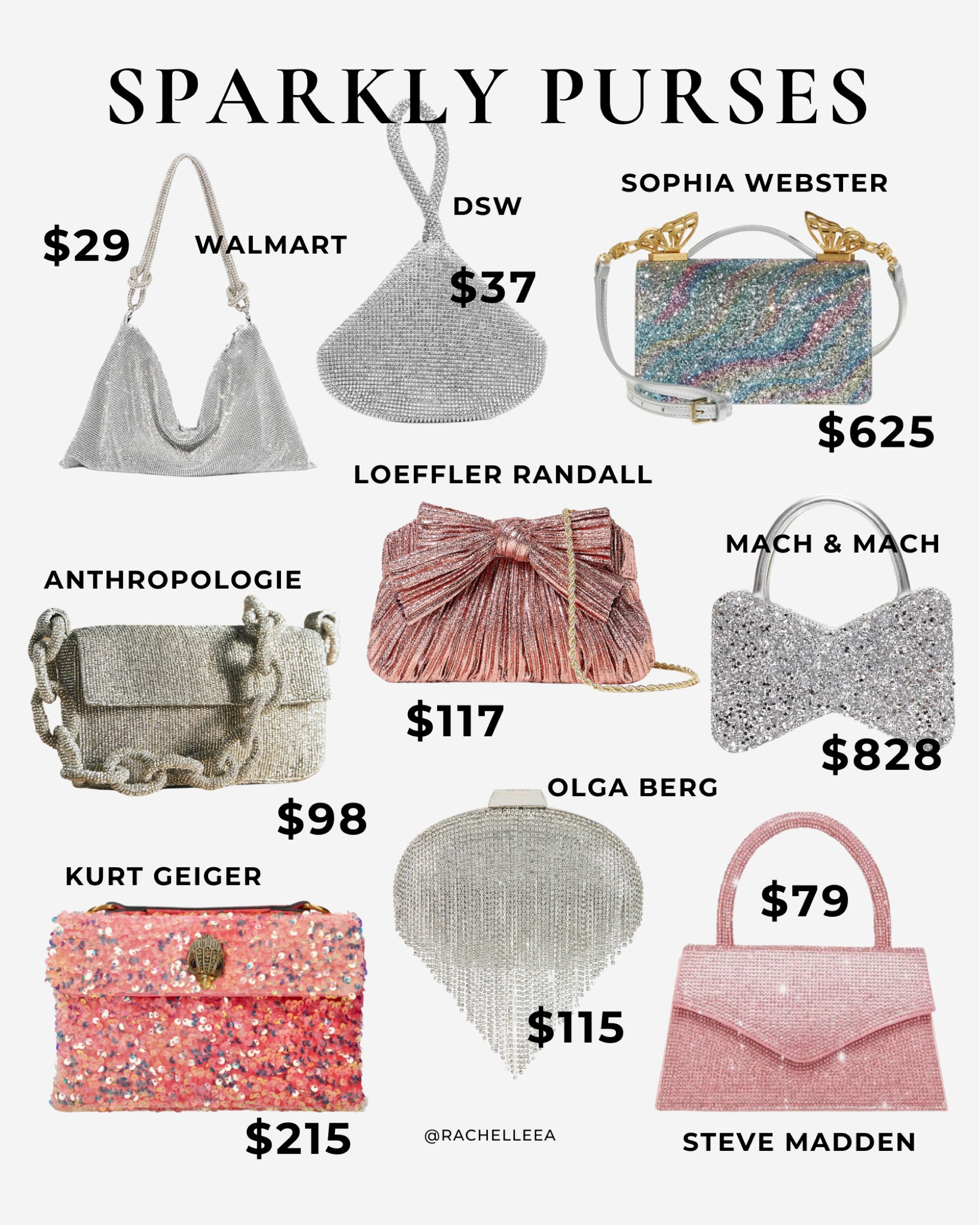 Sparkly purses! I’m loving rhinestone, sequin, glitter bags and these are all just the cutest! 

#LTKstyletip #LTKFind #LTKitbag