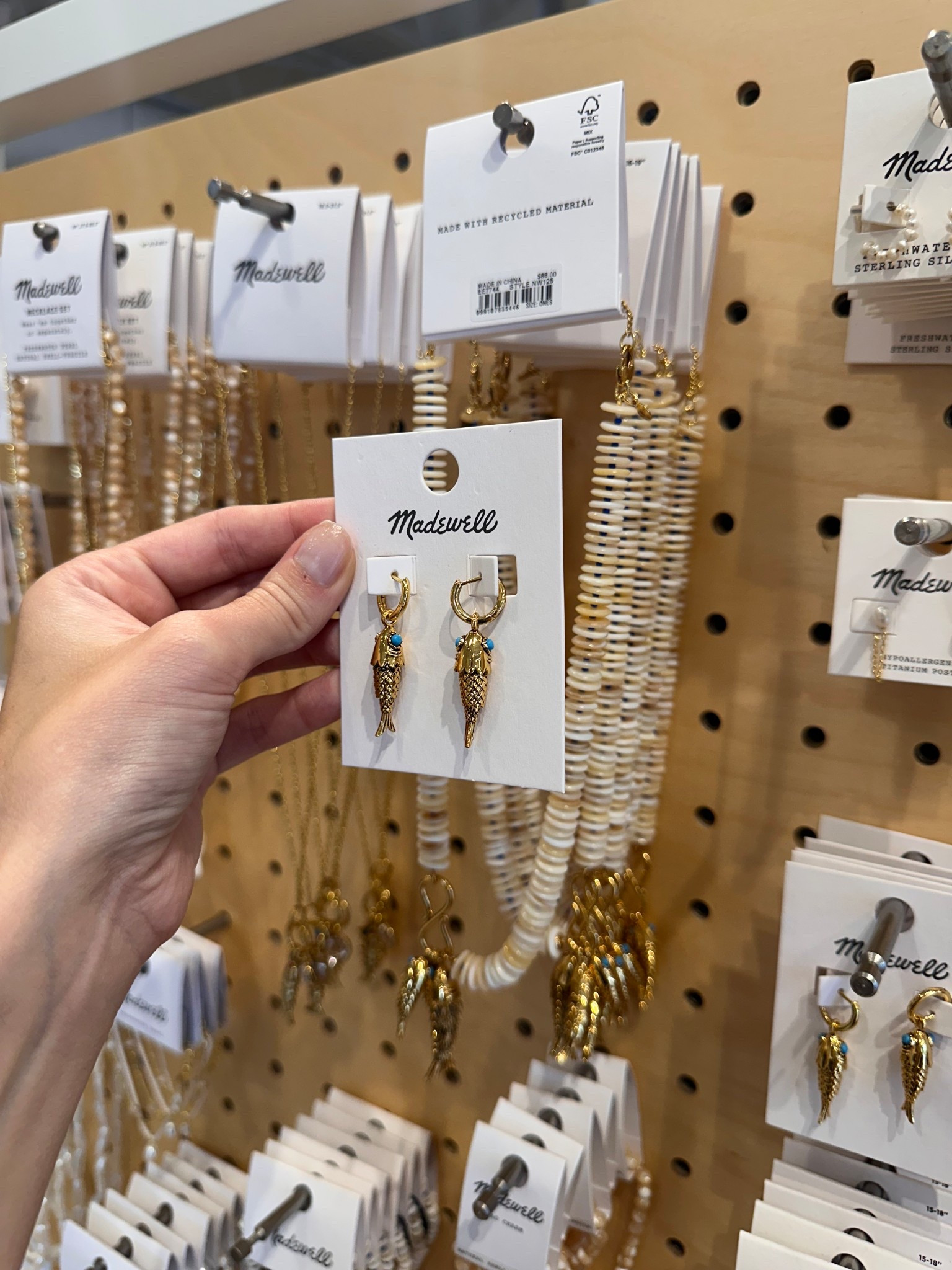 Loving the fish set from Madewell 

Fishermen aesthetic | gold jewelry | fish earrings | fish necklace 

#LTKxMadewell #LTKFindsUnder50 #LTKFindsUnder100